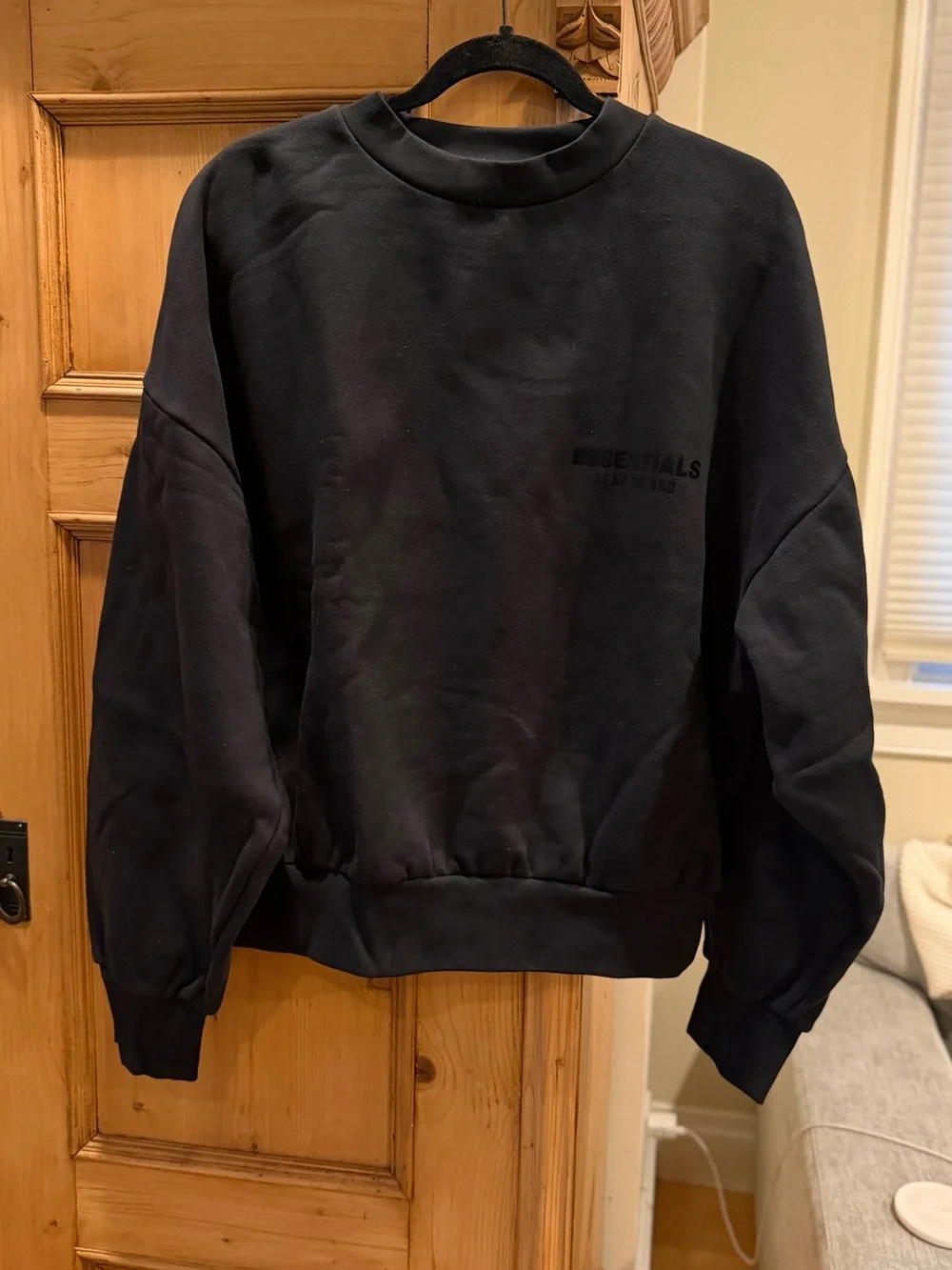 Fear of God Black Crewneck Sweatshirt